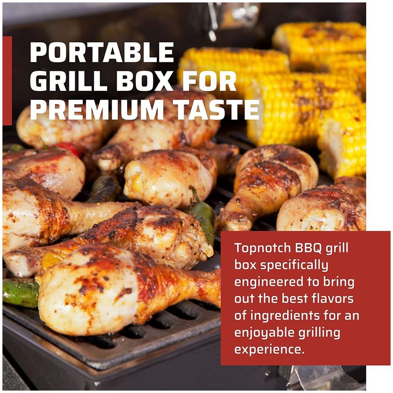 Deluxe BBQ Grill Box , Double